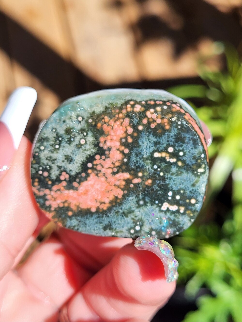 First Vein Old Stock Ocean Jasper Freeform
